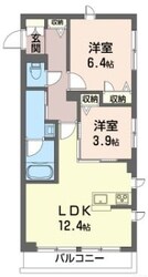 コートヴィラの物件間取画像